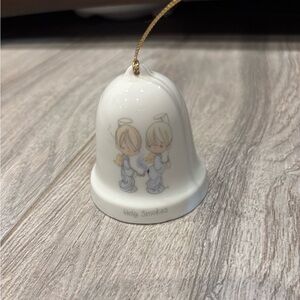 Precious Moments Holy Smokes White Bell Ornament